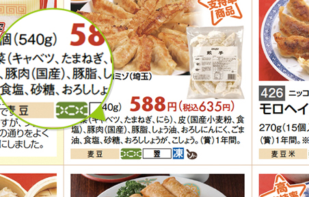 原材料情報は全て公開
